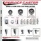 Service Caster 5 Inch Semi Steel Swivel 58 Inch Threaded Stem Caster Set with Total Lock Brake SCC-TSTTL20S514-SSS-58212-4 - alternate 4